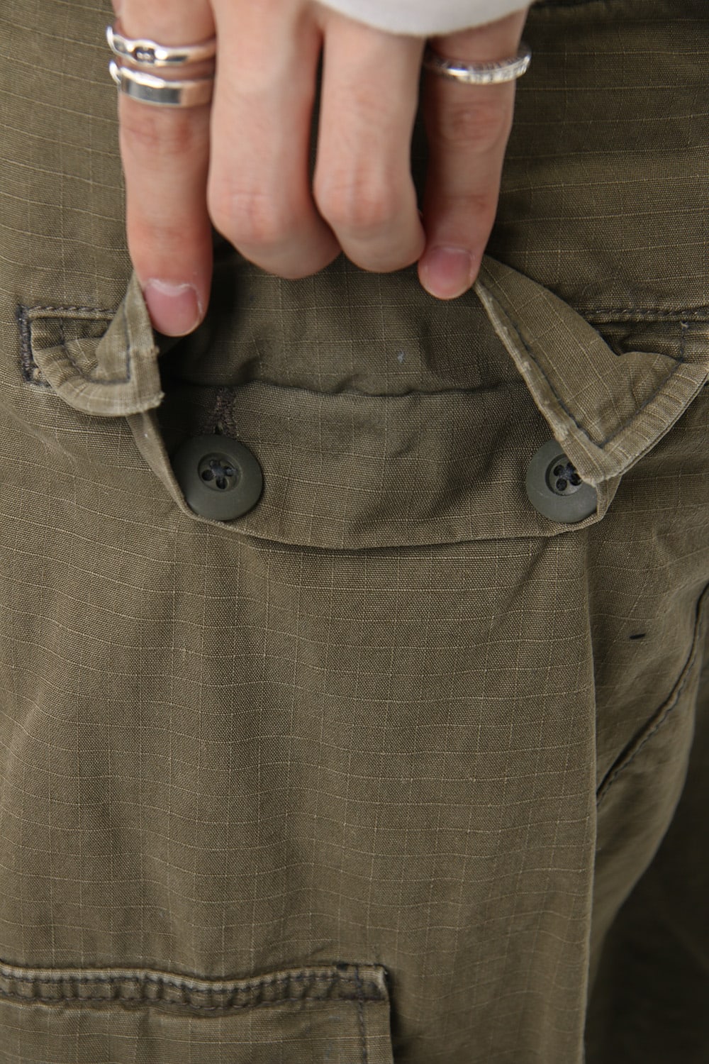 Docking military Denim pants