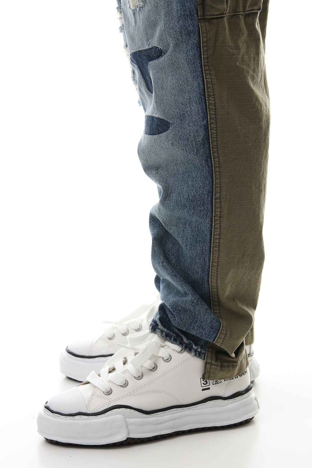 Docking military Denim pants