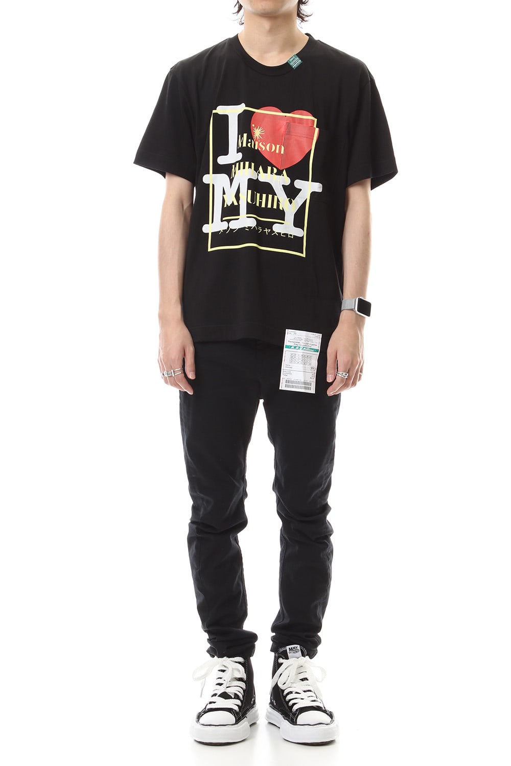 Logo Printed t-shirt Black