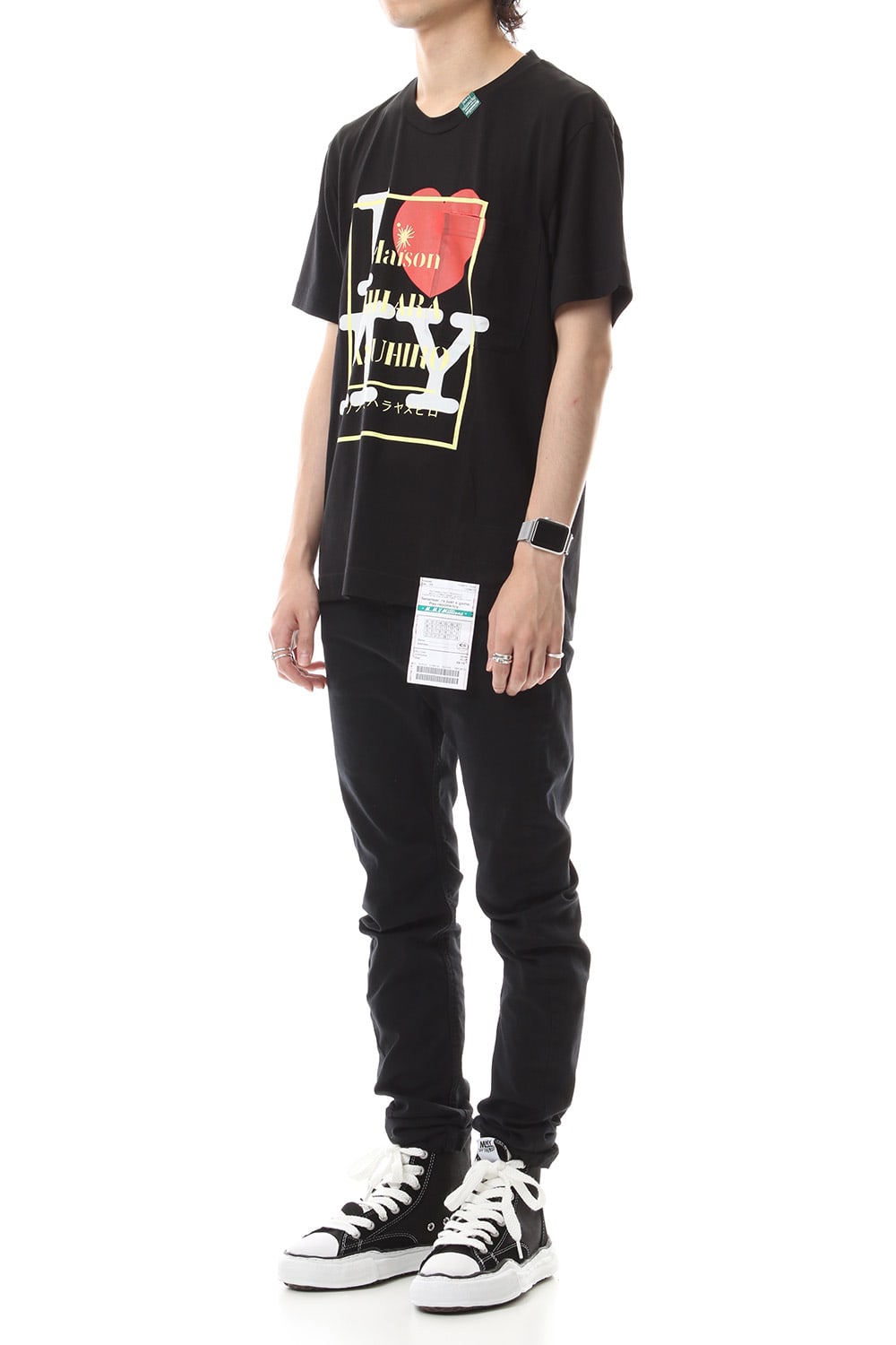 Logo Printed t-shirt Black