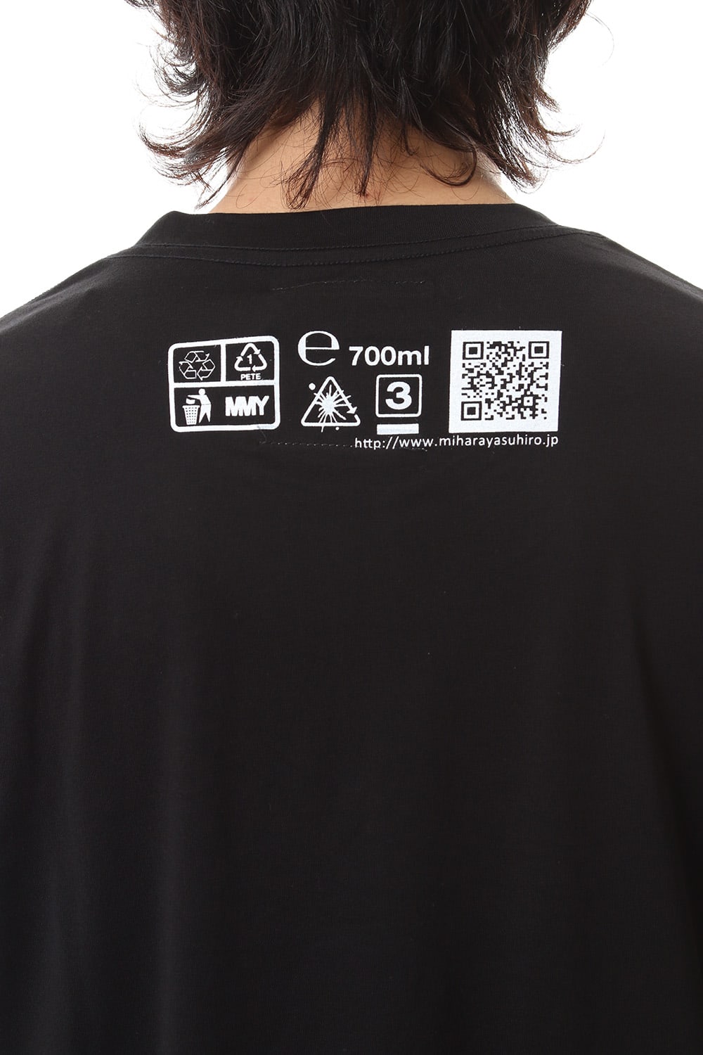 Logo Printed t-shirt Black
