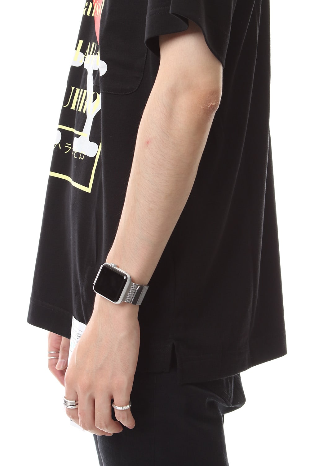 Logo Printed t-shirt Black