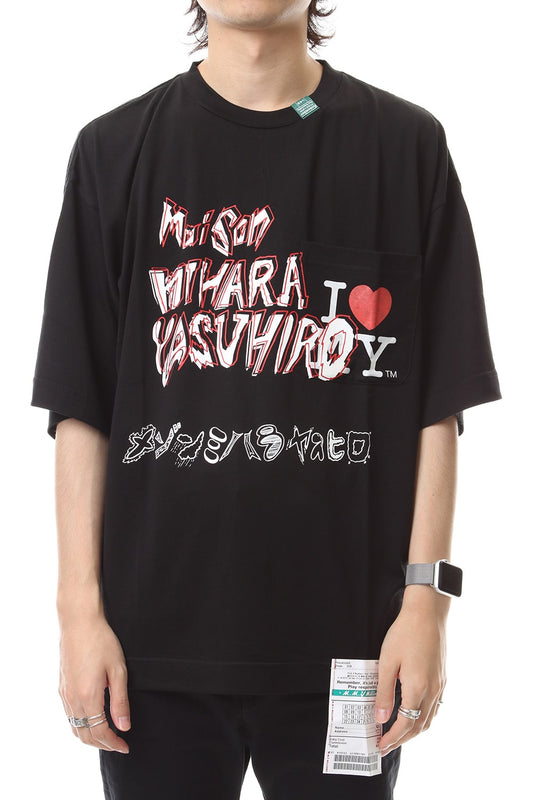 Maison MIHARAYASUHIRO Printed T-shirt Black