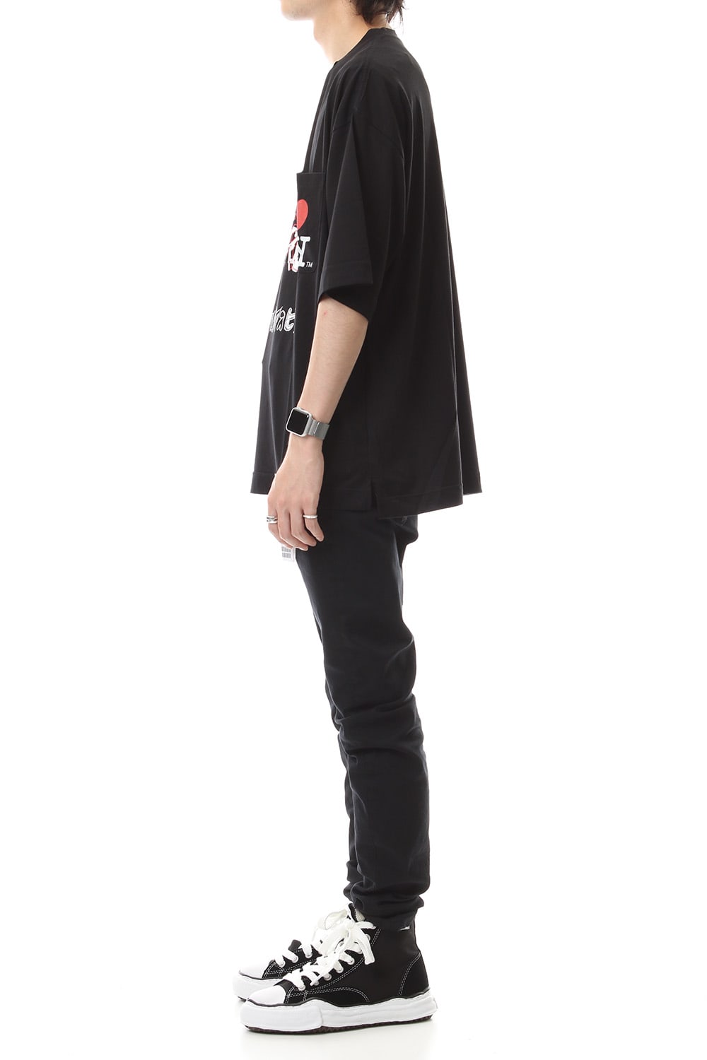 Maison MIHARAYASUHIRO Printed T-shirt Black