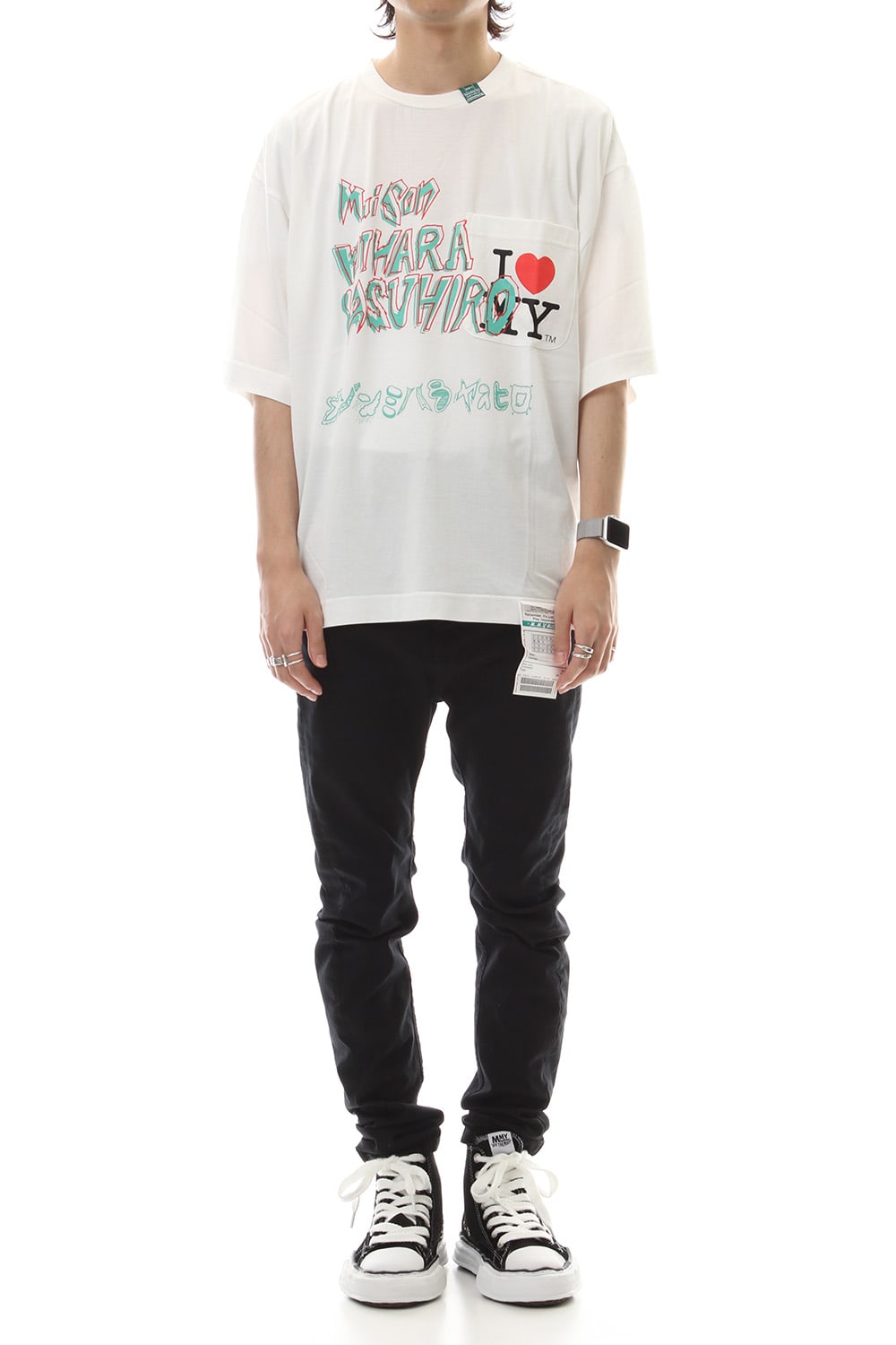 Maison MIHARAYASUHIRO Printed T-shirt White