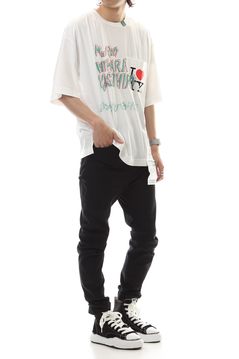 Maison MIHARAYASUHIRO Printed T-shirt White