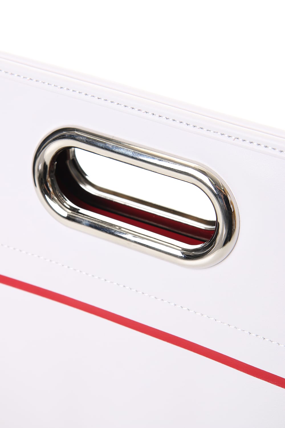 Disk union pvc Shopping Bag White