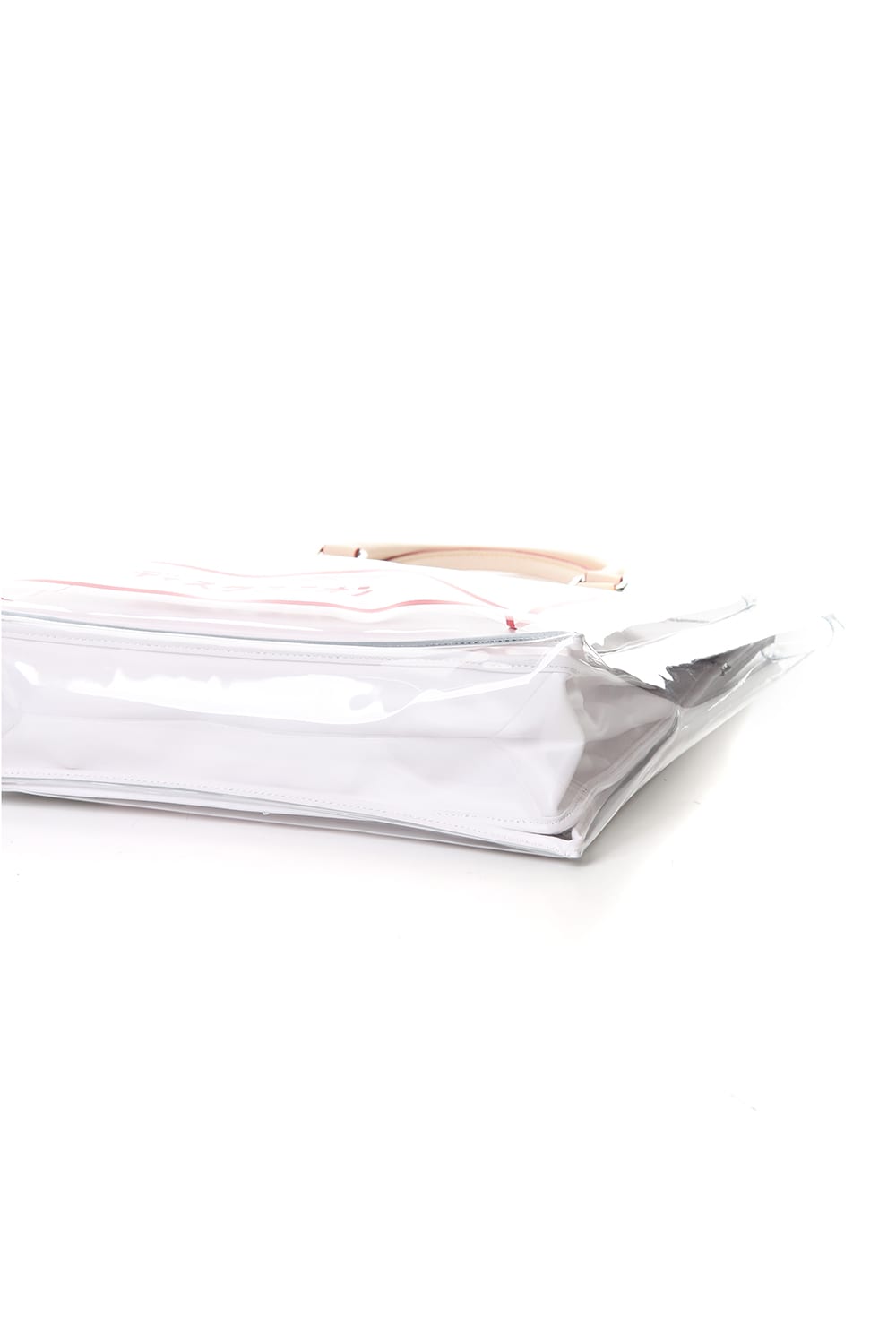 Disk union pvc Shopping Bag White