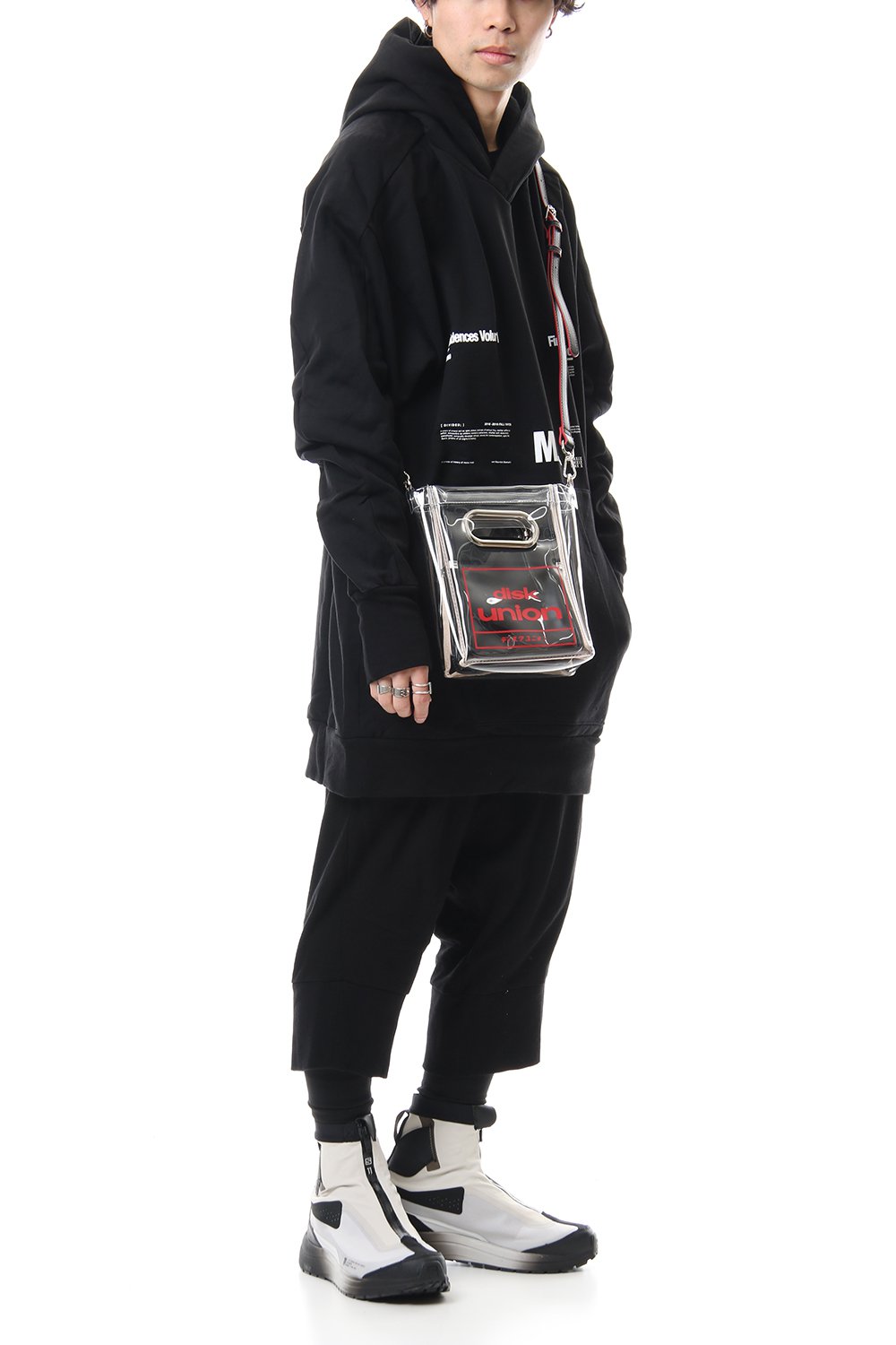 Disk union pvc Mini bag Black