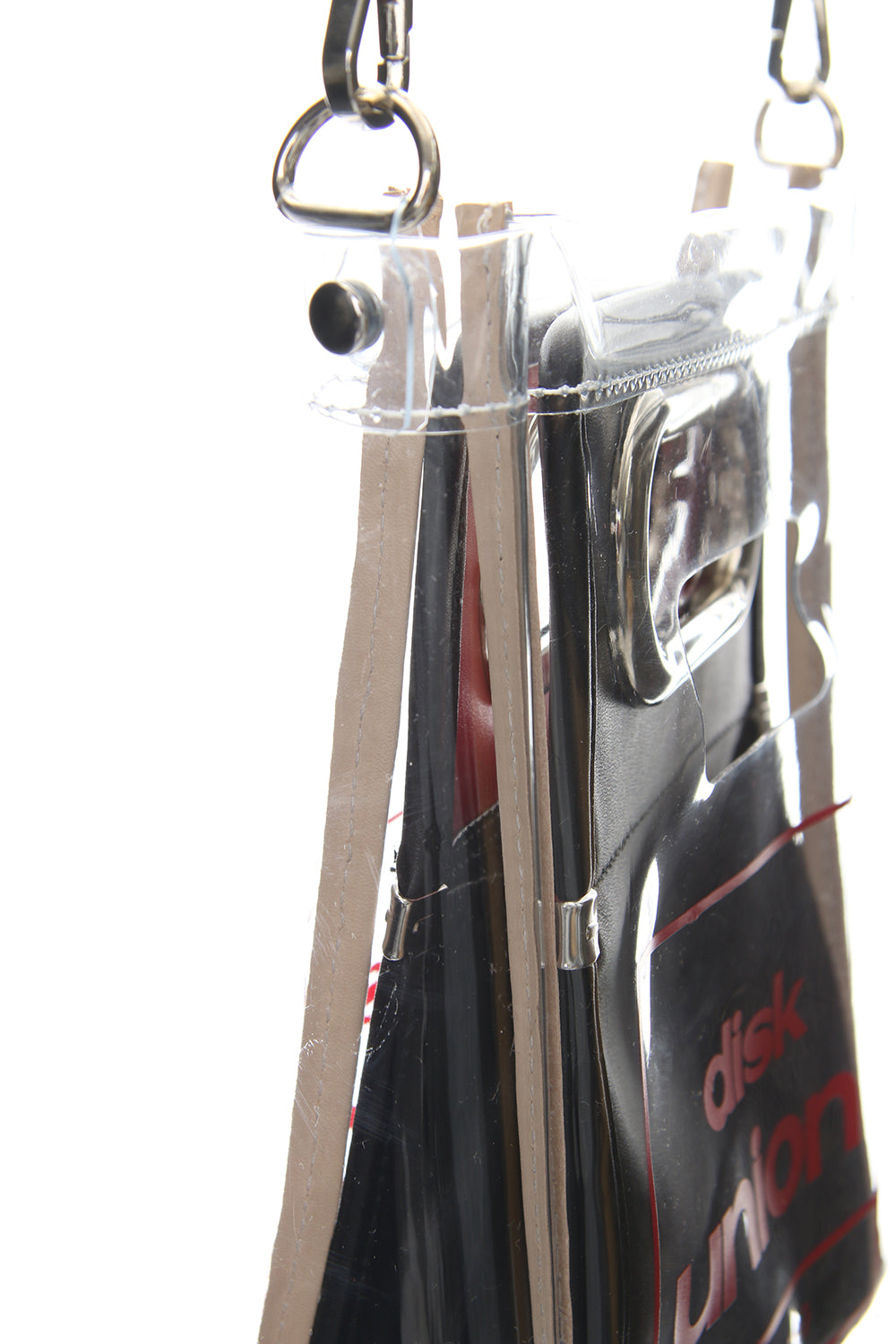 Disk union pvc Mini bag Black