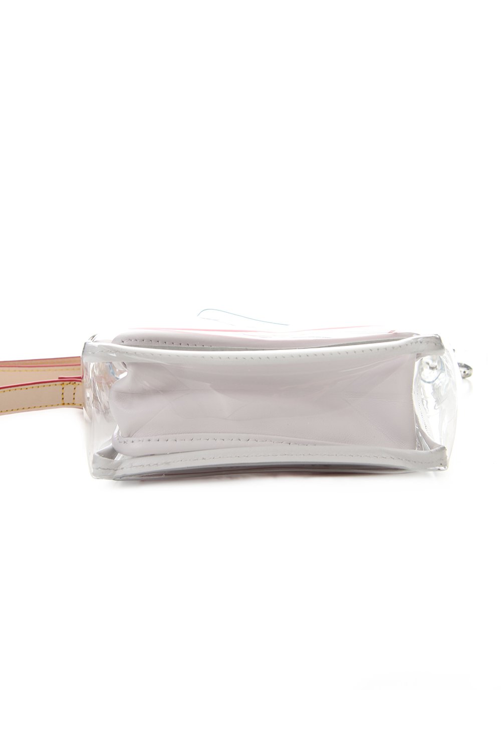 Disk union pvc Mini bag White