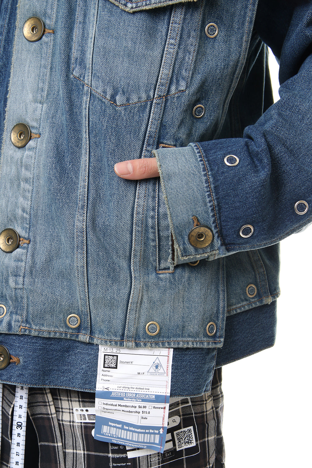 Removable Denim Blouson