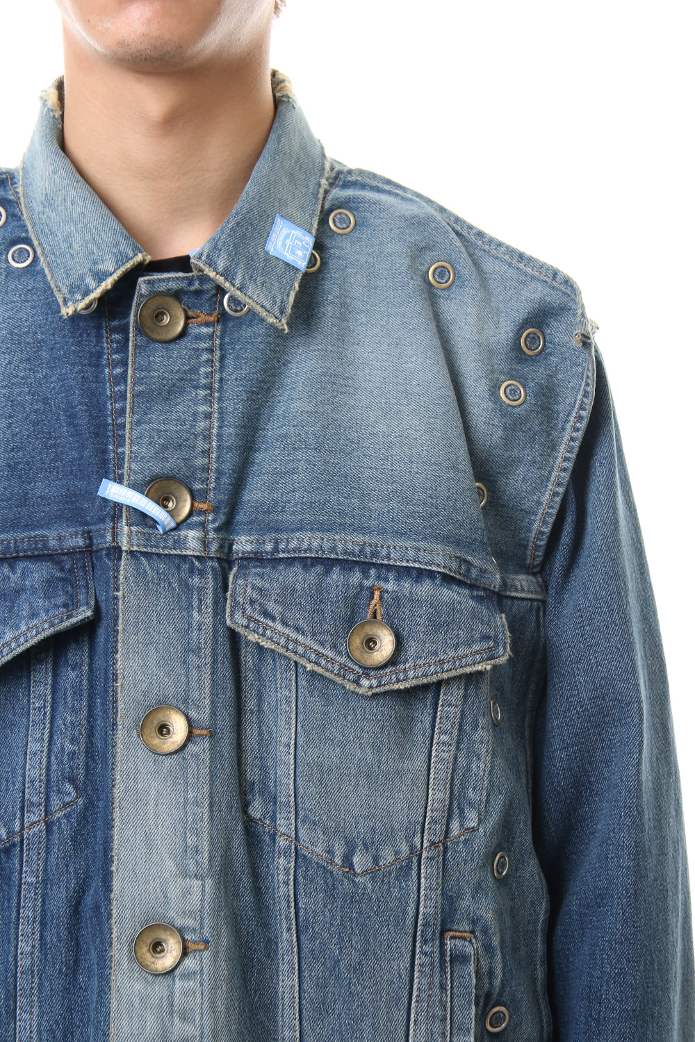 Removable Denim Blouson