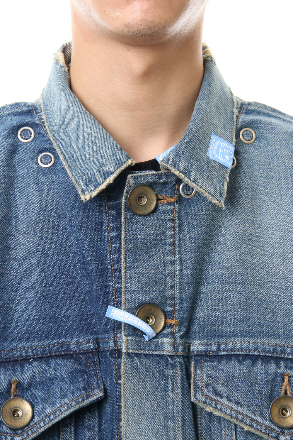 Removable Denim Blouson