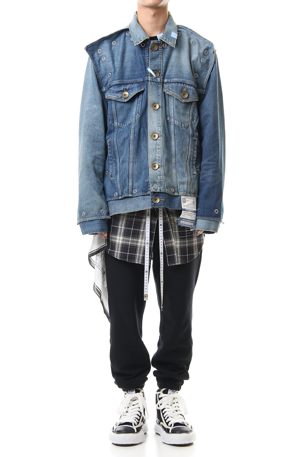 Removable Denim Blouson