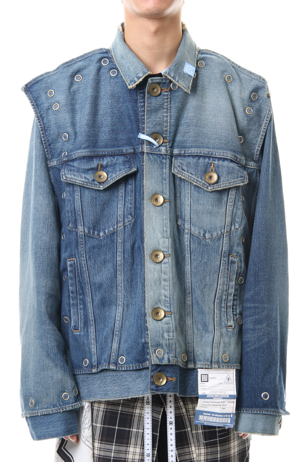 Removable Denim Blouson