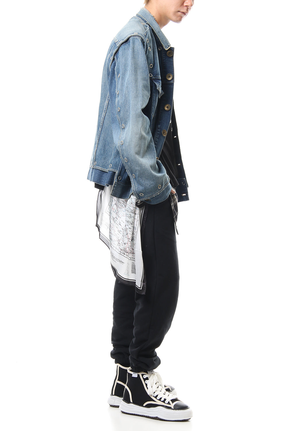Removable Denim Blouson