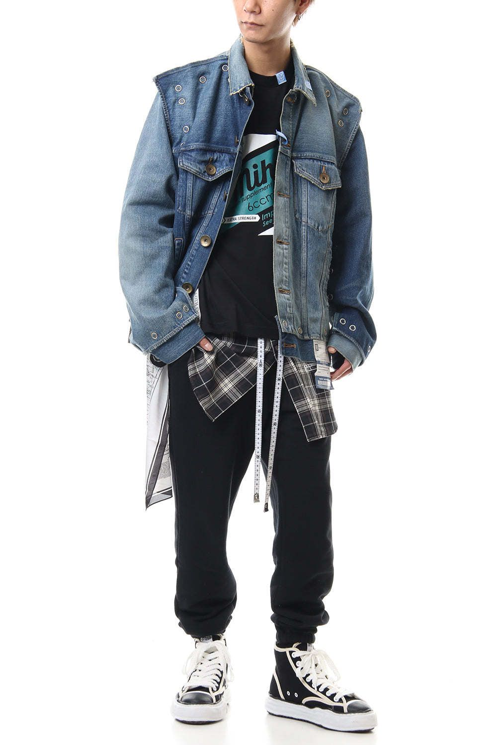 Removable Denim Blouson