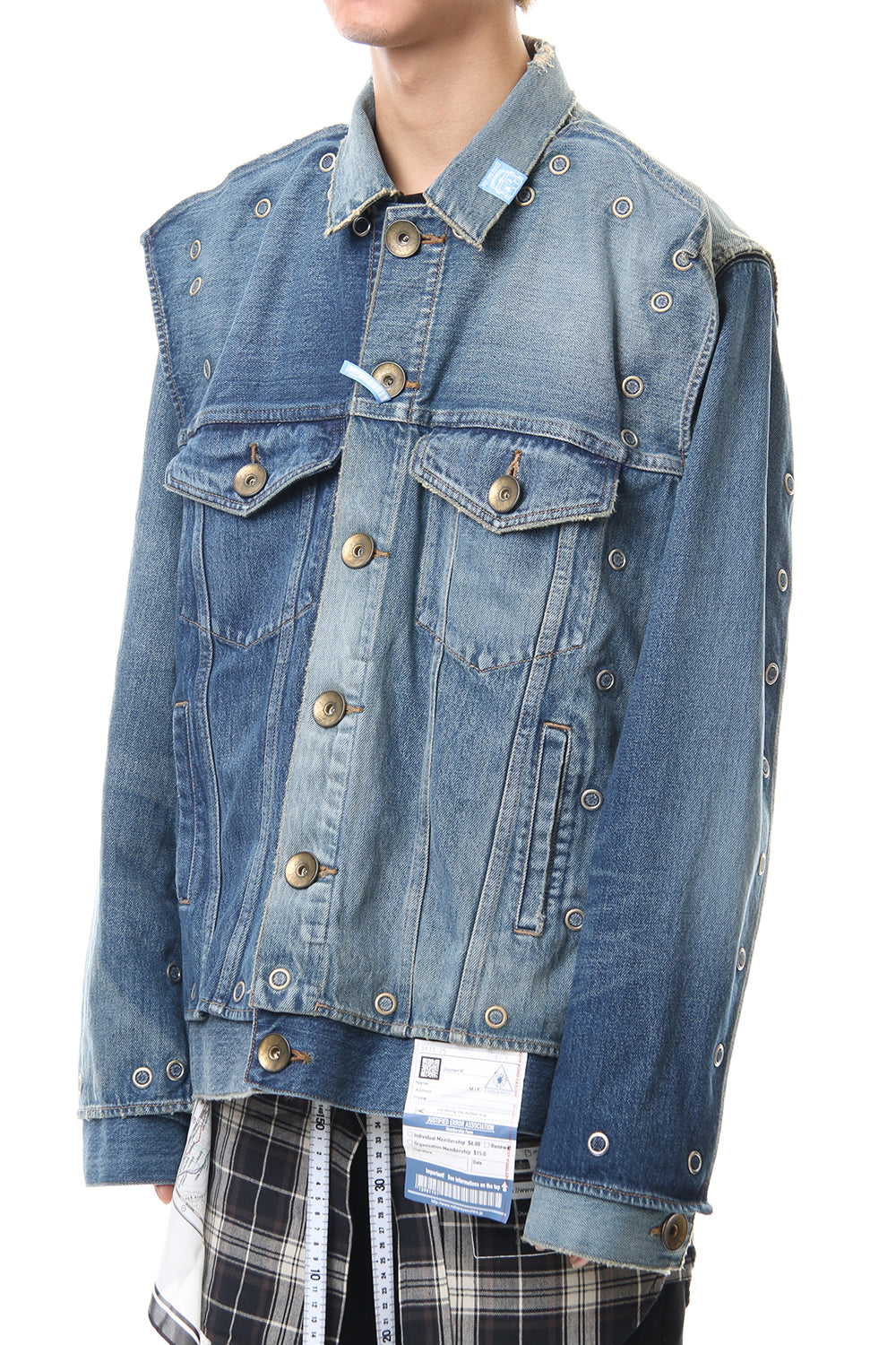 Removable Denim Blouson