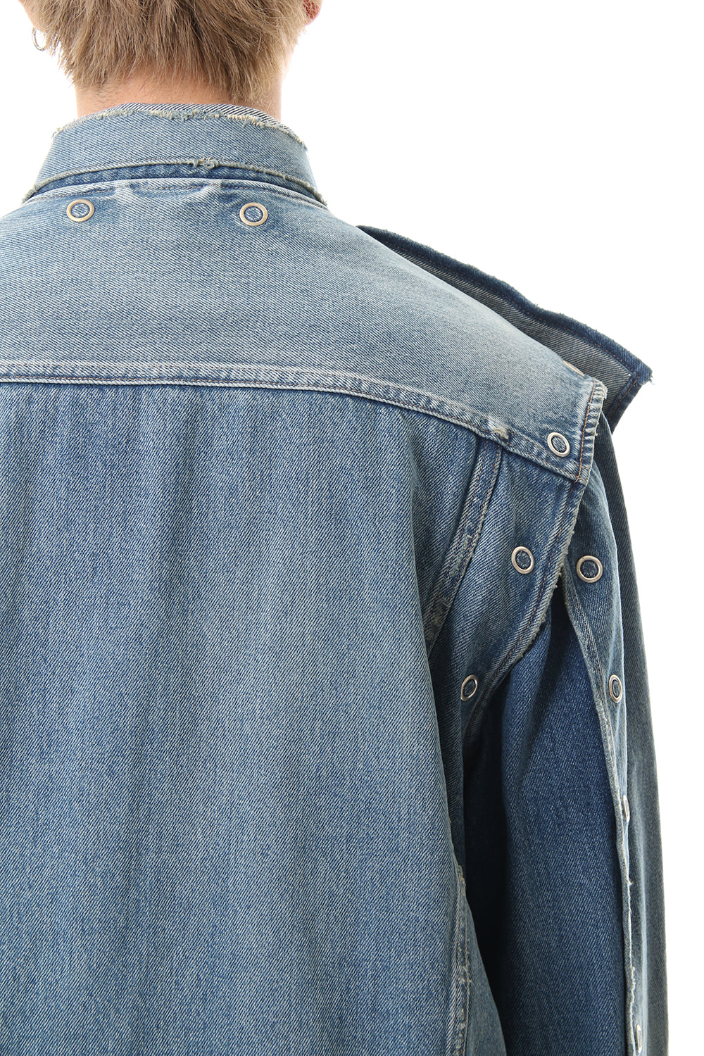 Removable Denim Blouson