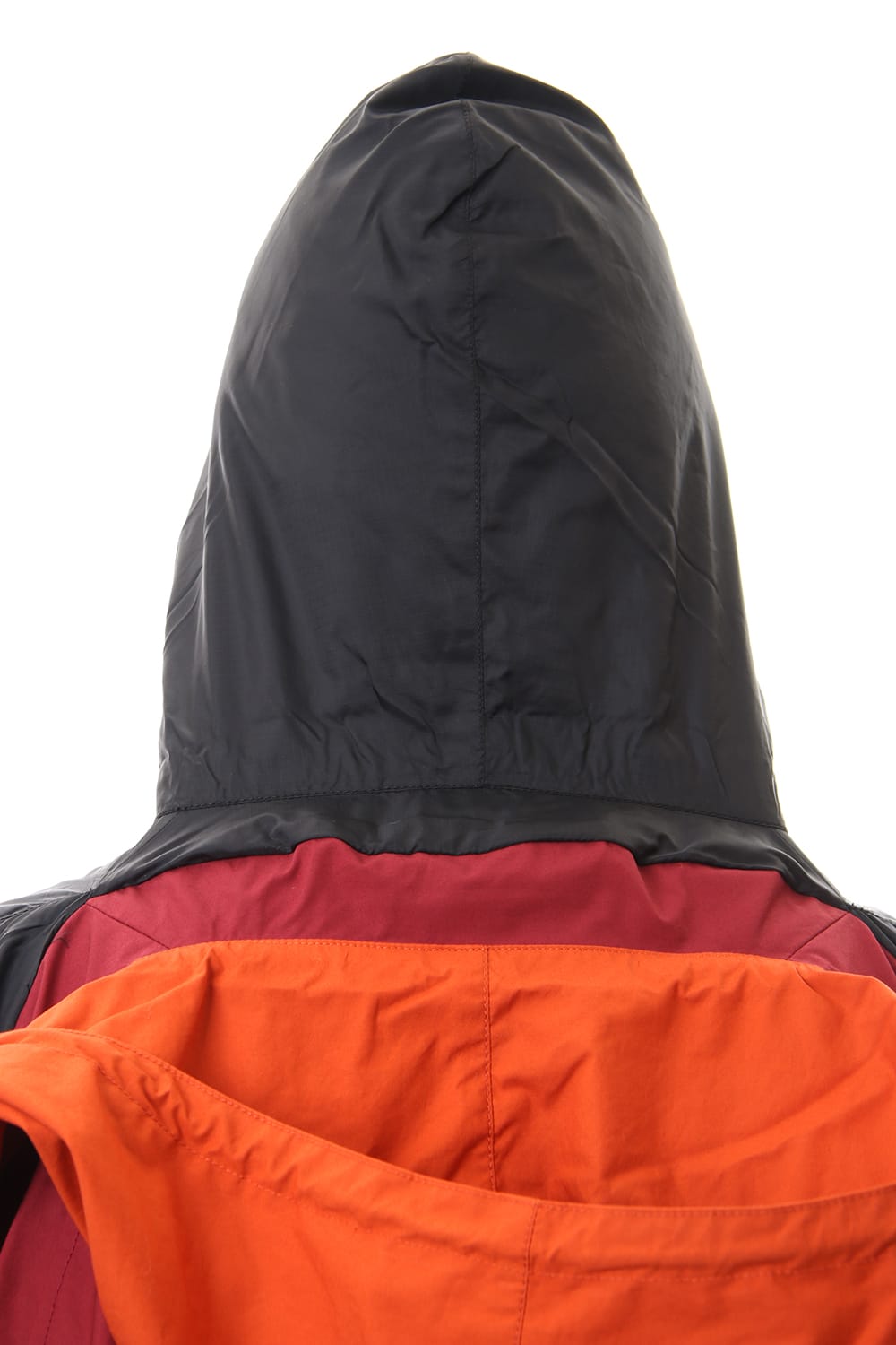 ダブル フェイス シャツ パーカー Orange