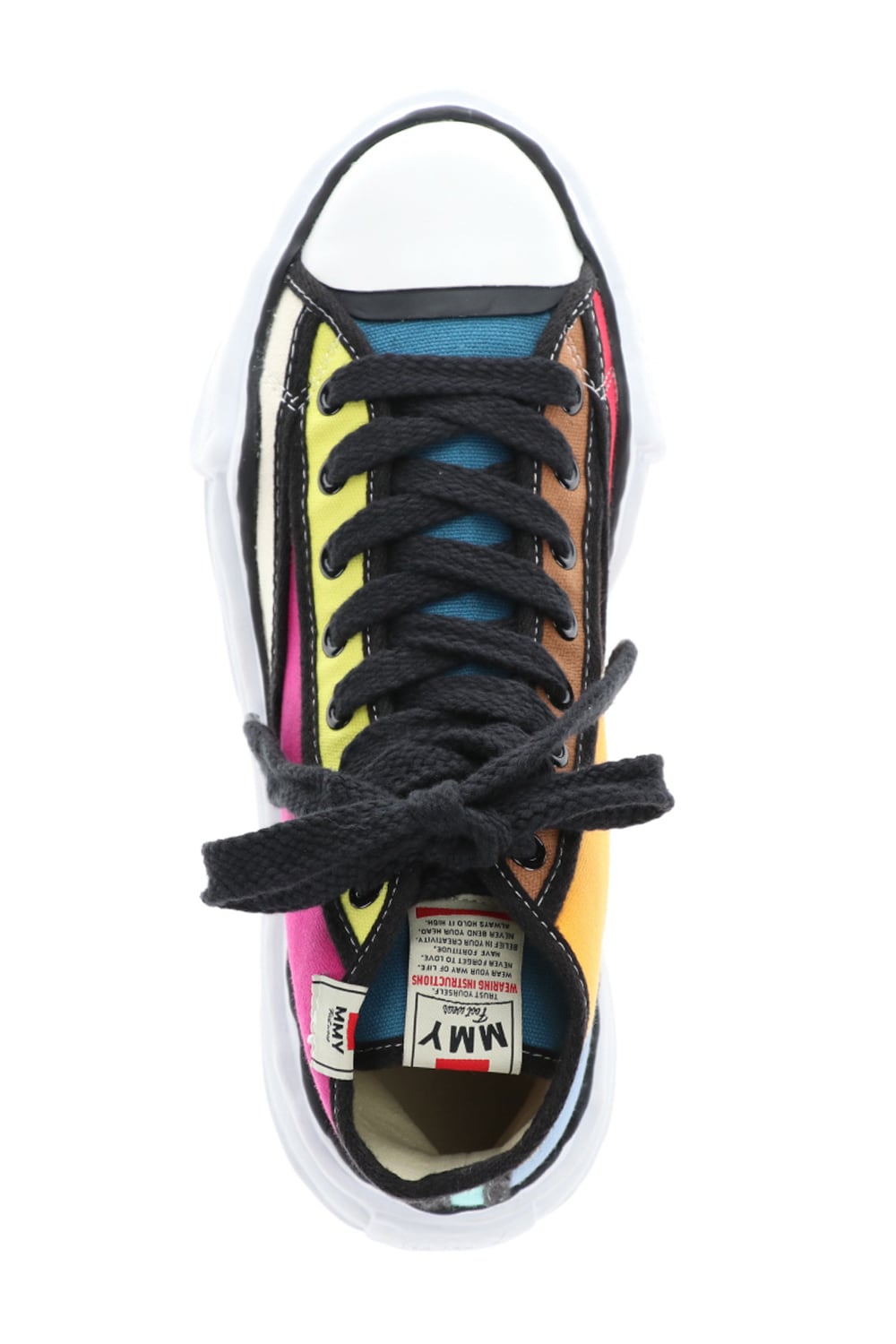 Original sole Trick detail hiptop sneaker Multi Delivery END of September