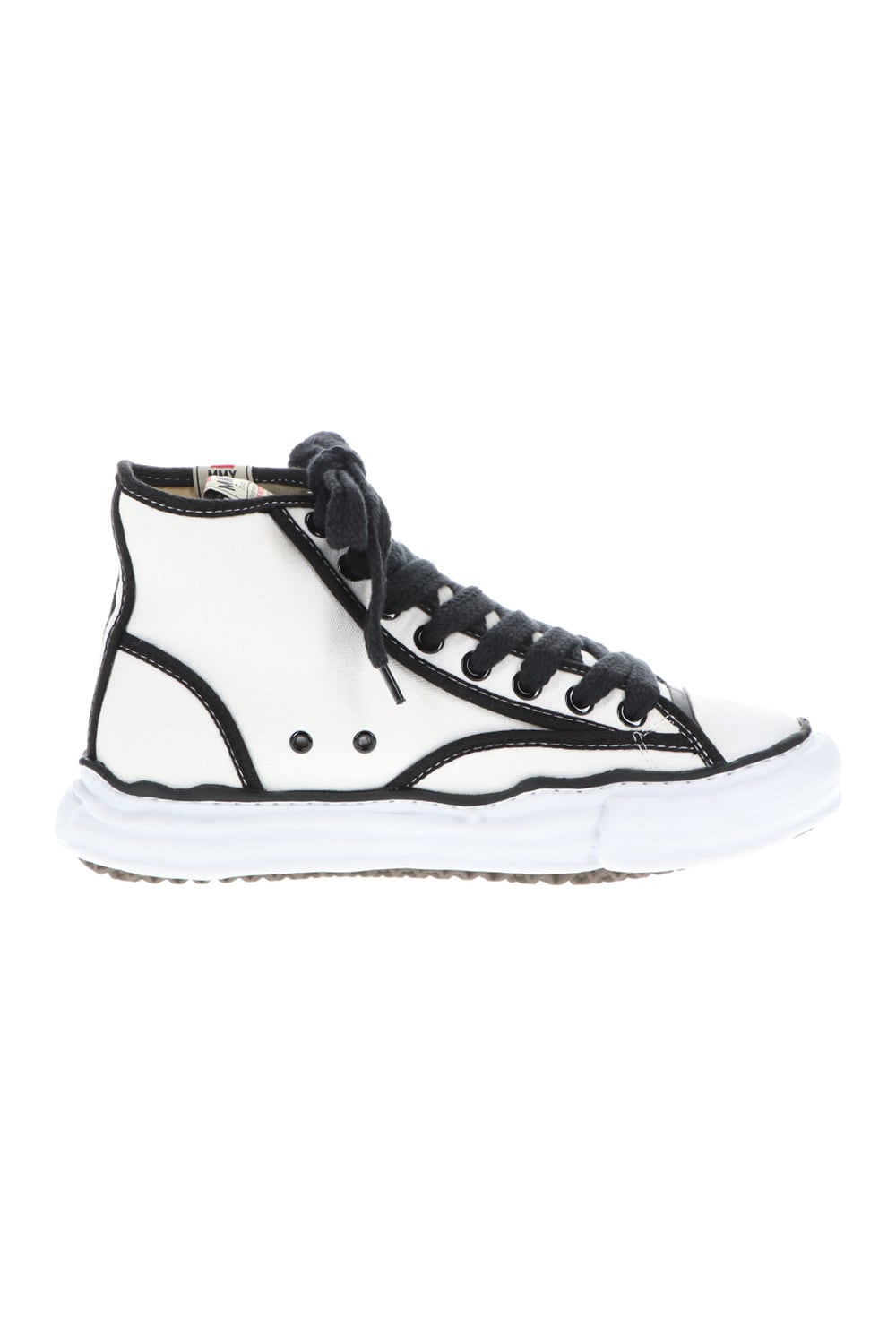 Original sole Trick detail hiptop sneaker White Delivery END of September