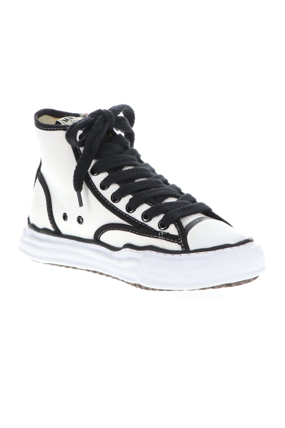 Original sole Trick detail hiptop sneaker White Delivery END of September