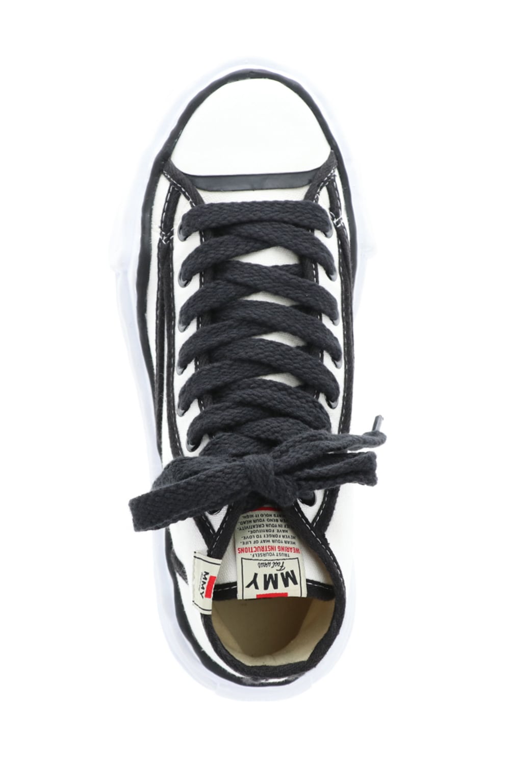 Original sole Trick detail hiptop sneaker White Delivery END of September