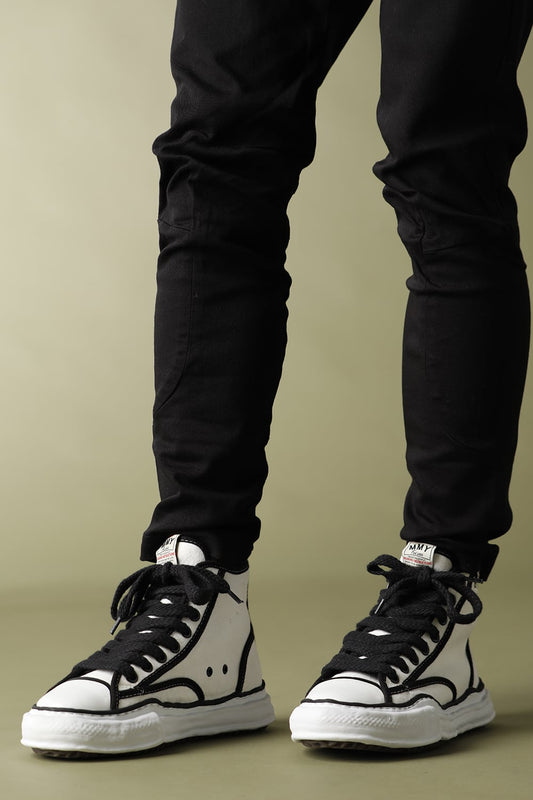 Original sole Trick detail hiptop sneaker White Delivery END of September