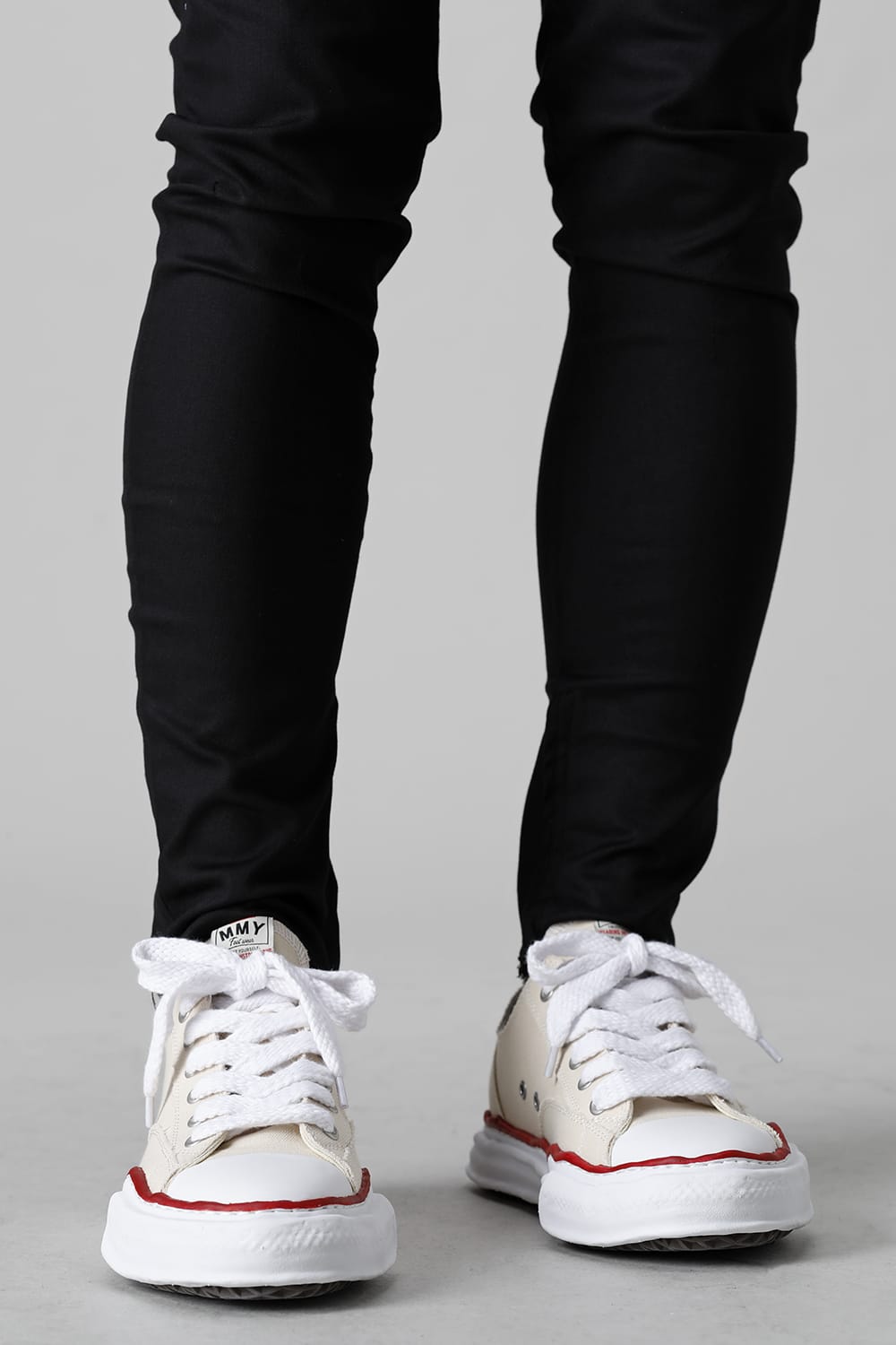 PETERSON Original sole canvas Lowcut sneaker Natural