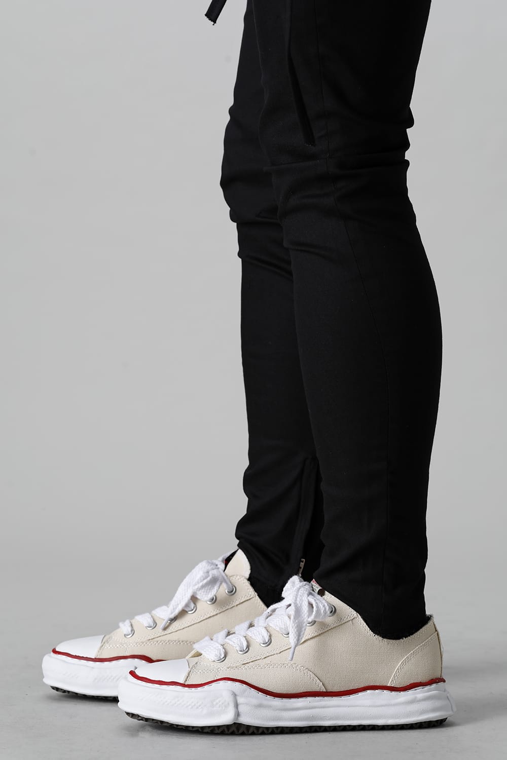 PETERSON Original sole canvas Lowcut sneaker Natural