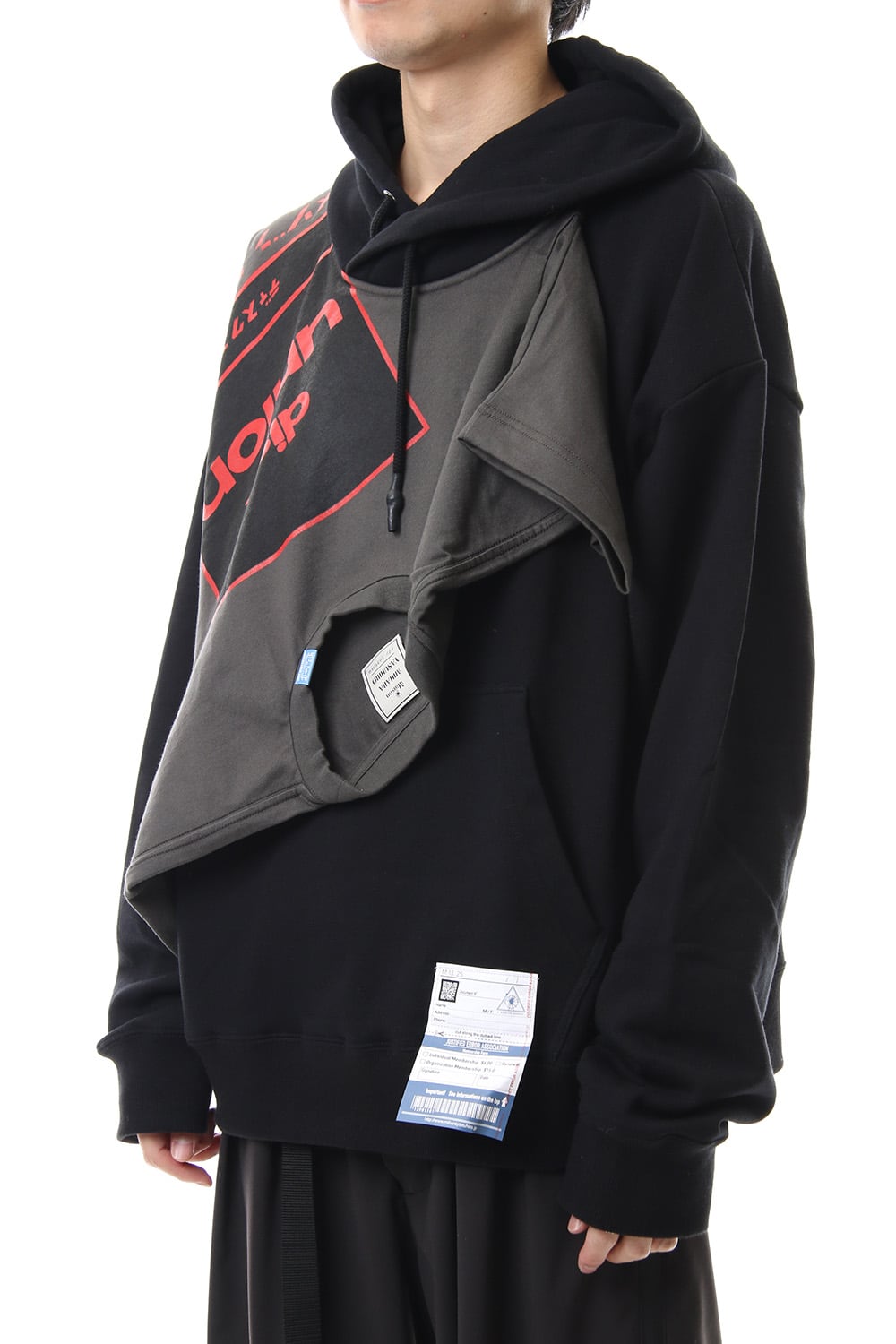 T-shirt Docking hoodie