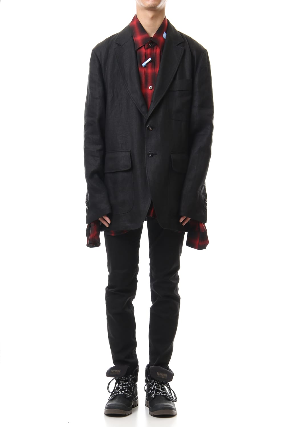 Double-Face Linen Jacket