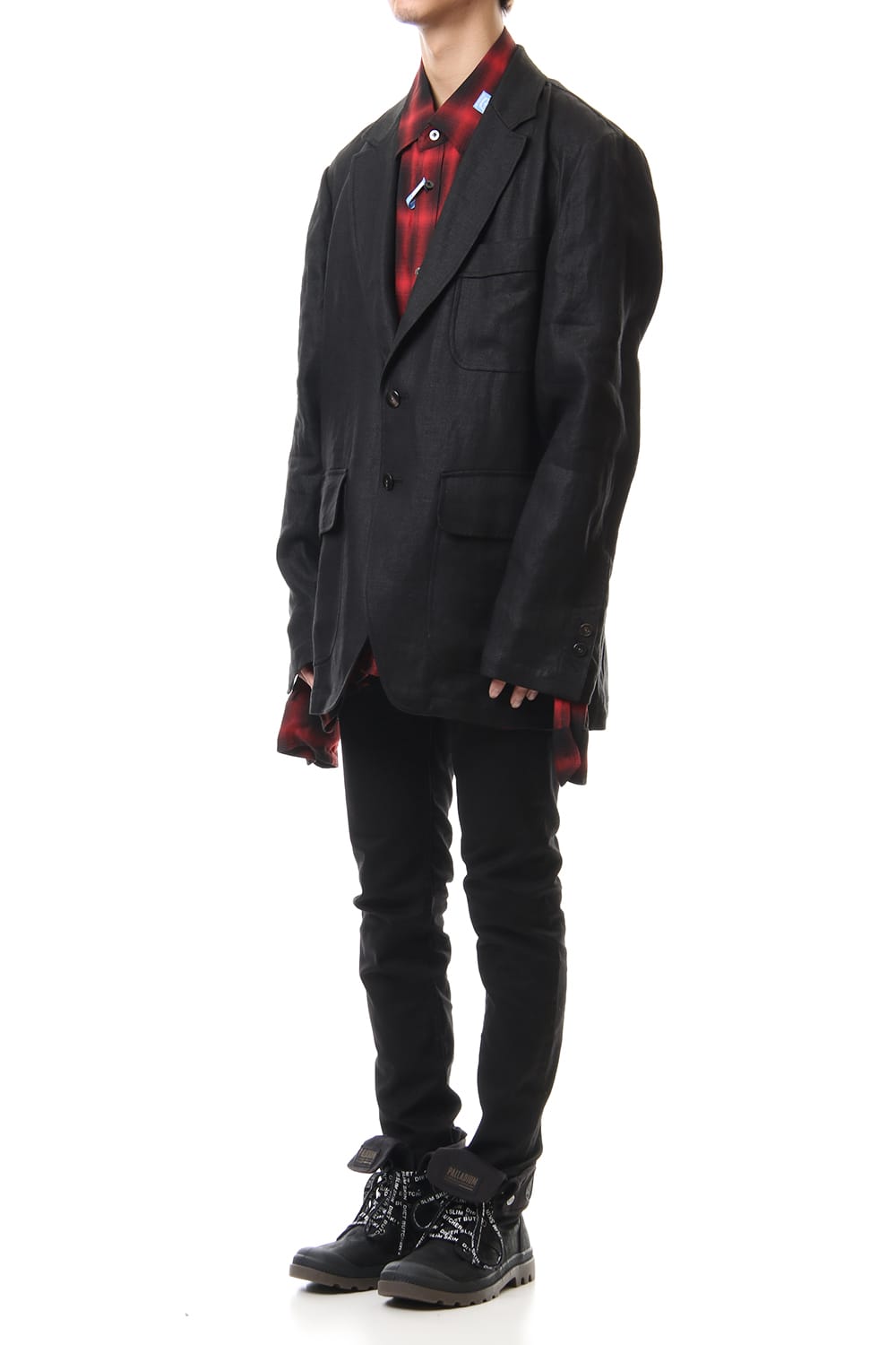 Double-Face Linen Jacket