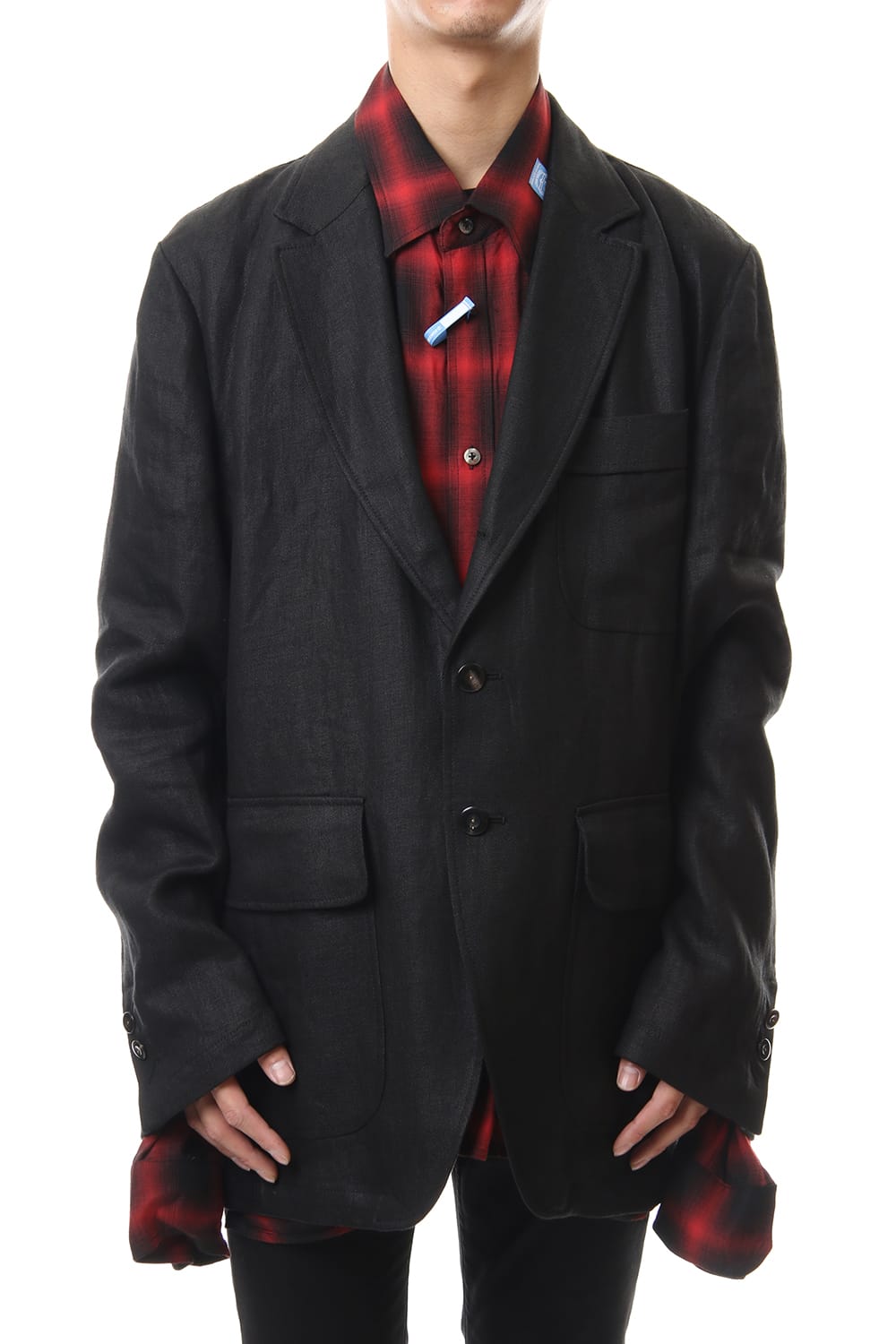 Double-Face Linen Jacket