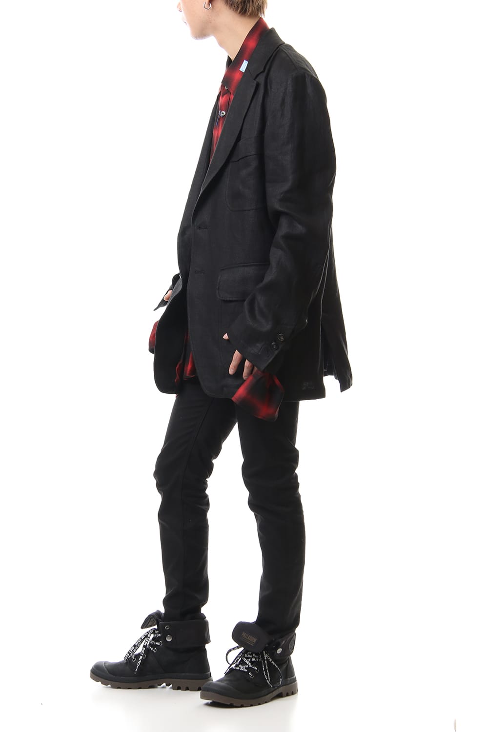 Double-Face Linen Jacket