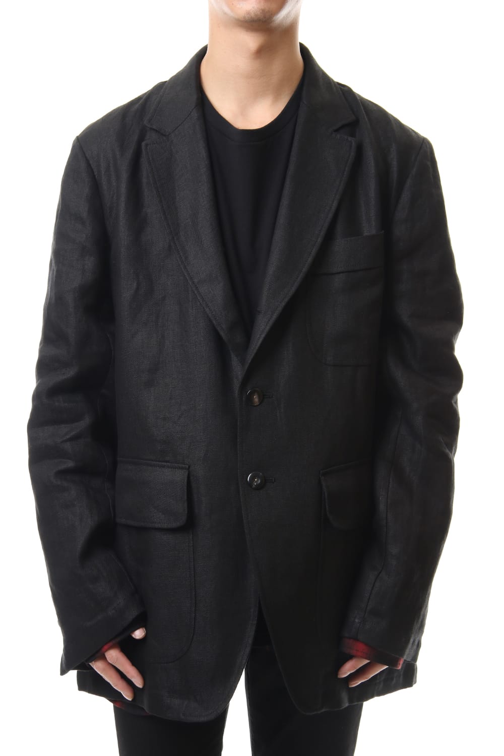 Double-Face Linen Jacket