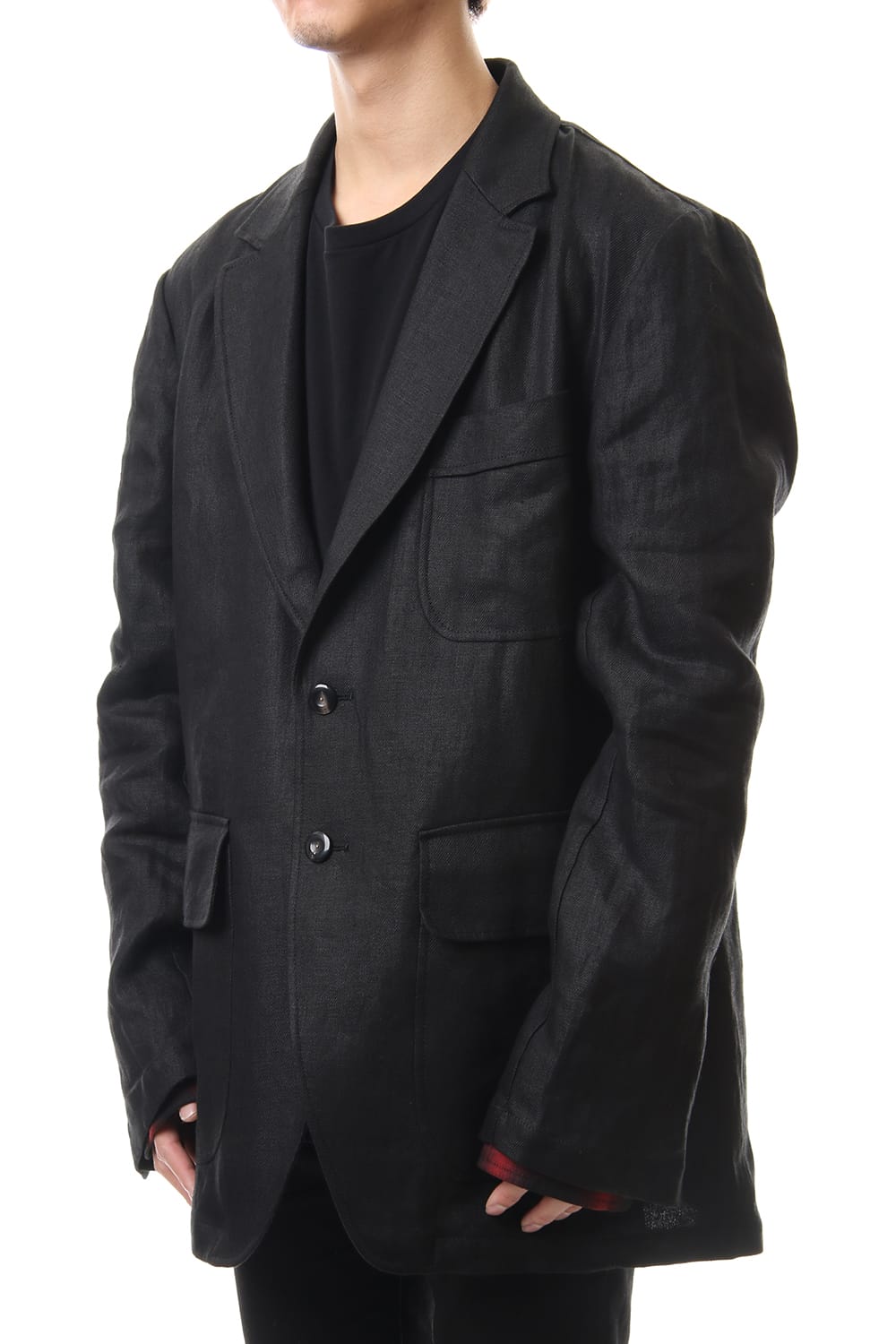 Double-Face Linen Jacket