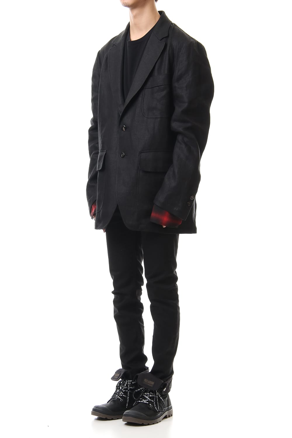 Double-Face Linen Jacket