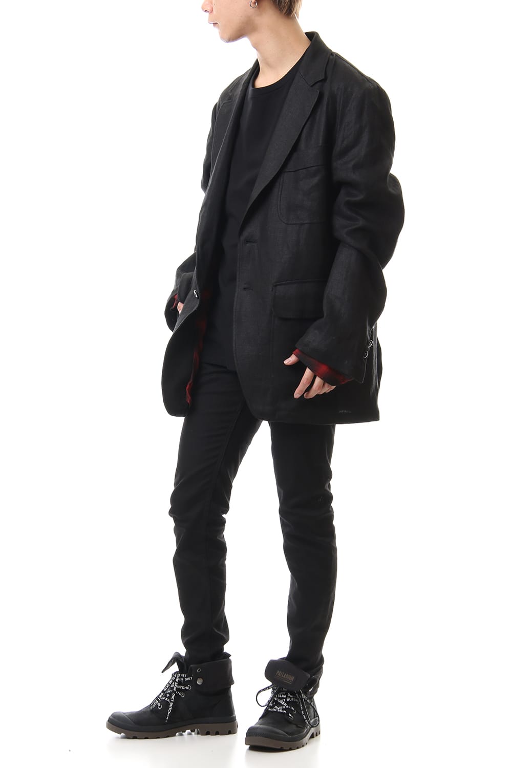 Double-Face Linen Jacket