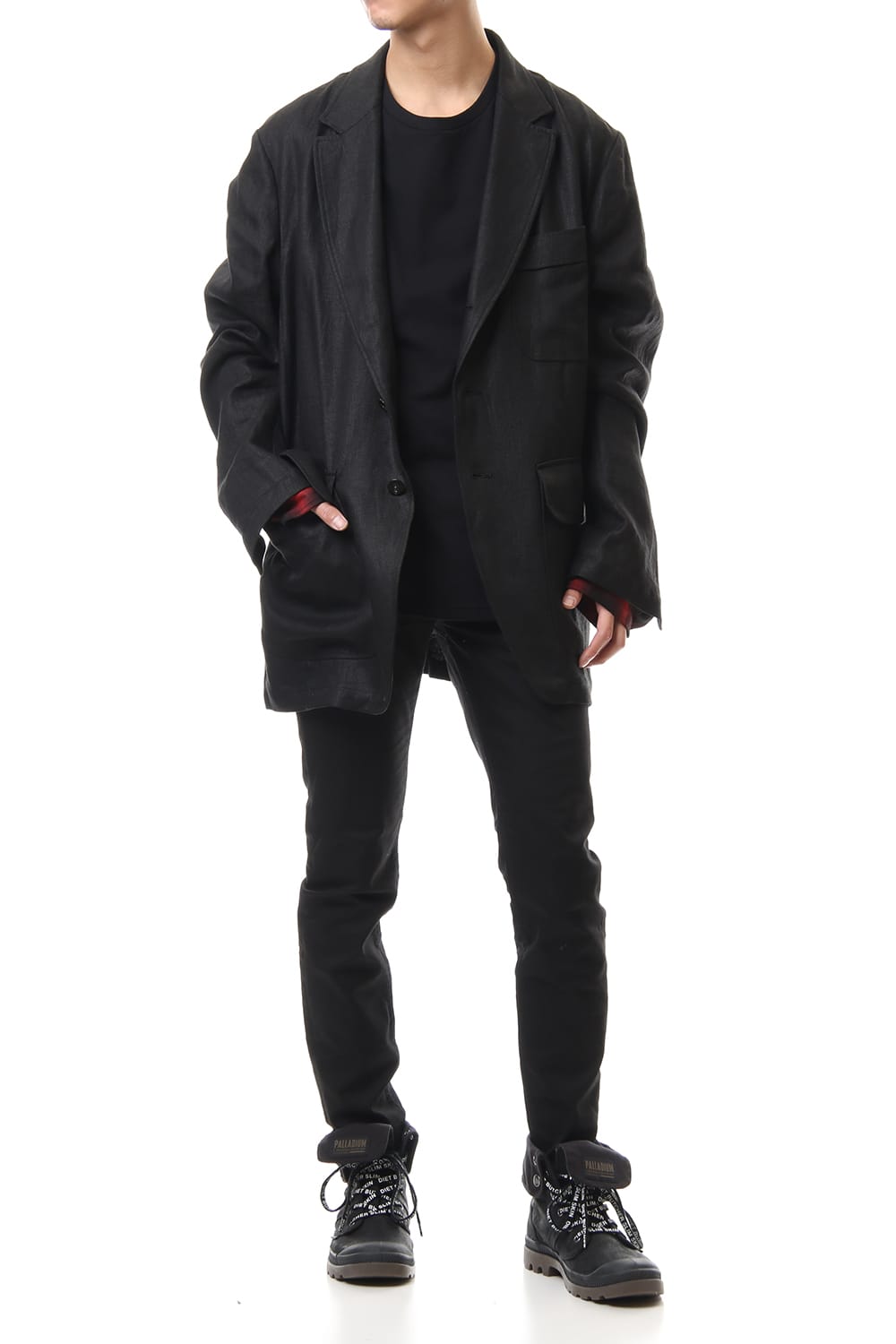 Double-Face Linen Jacket