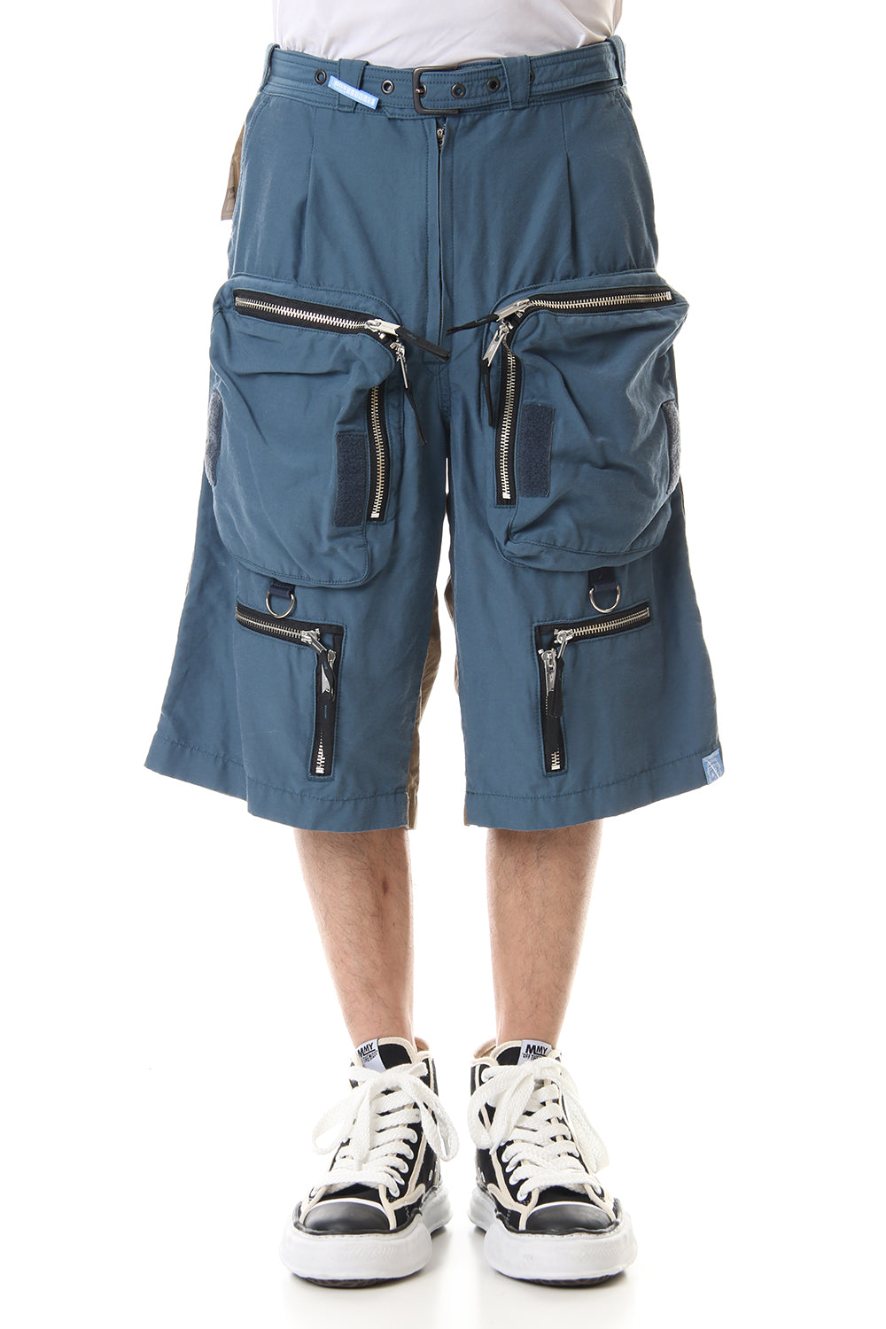 Functional Military Shorts Blue