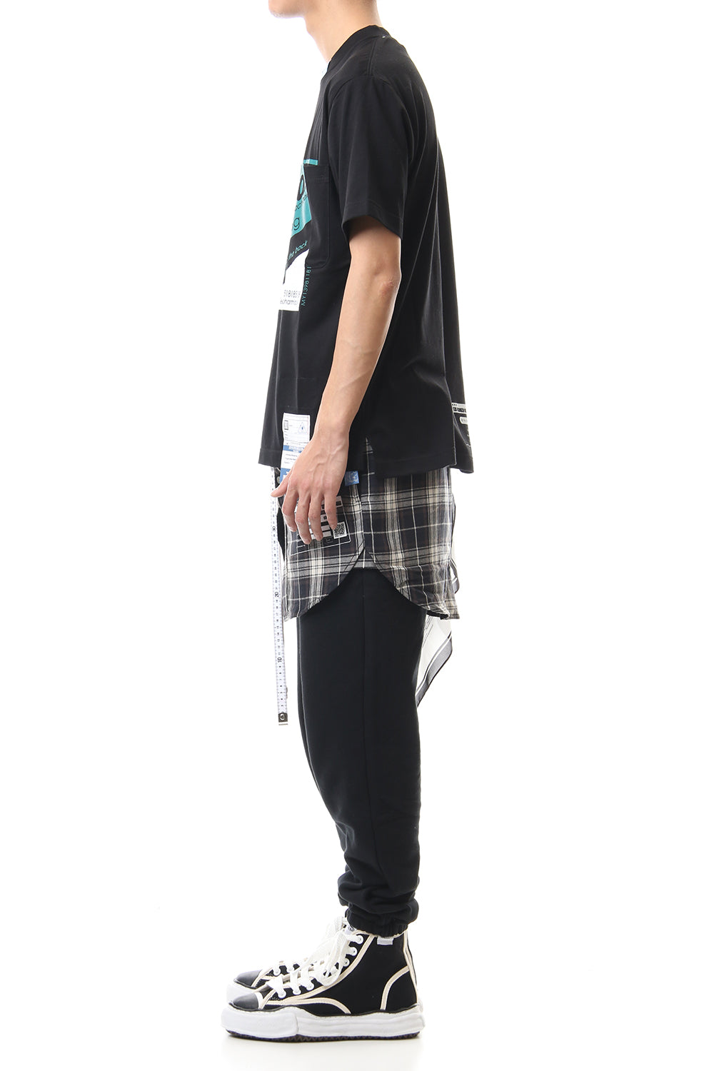 Scarf T-shirt Black