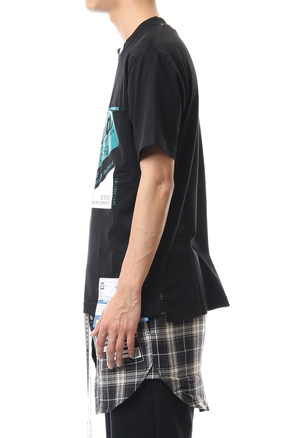 Scarf T-shirt Black