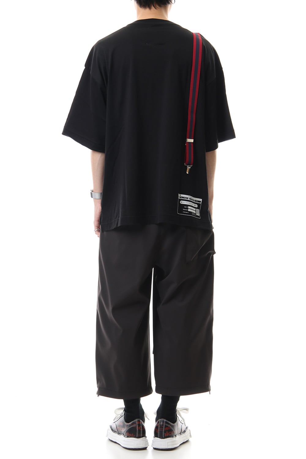 Suspender t-shirt Black