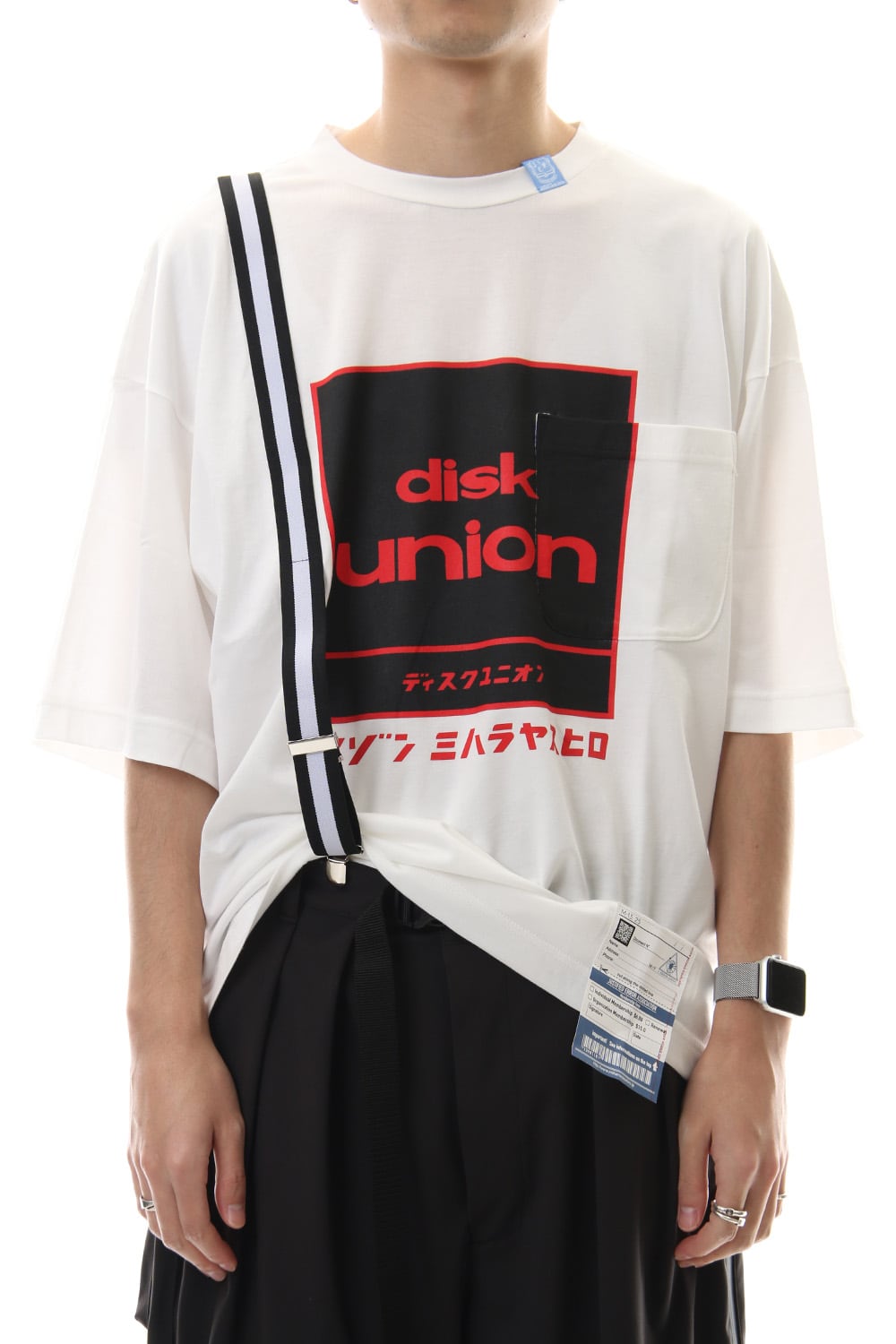 Suspender t-shirt White