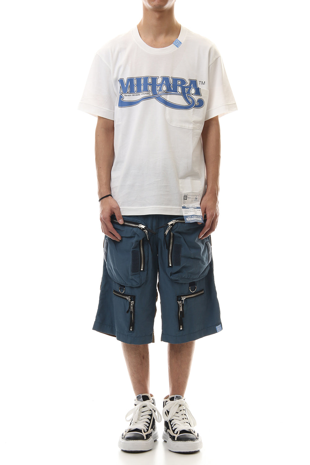 Functional Military Shorts Blue