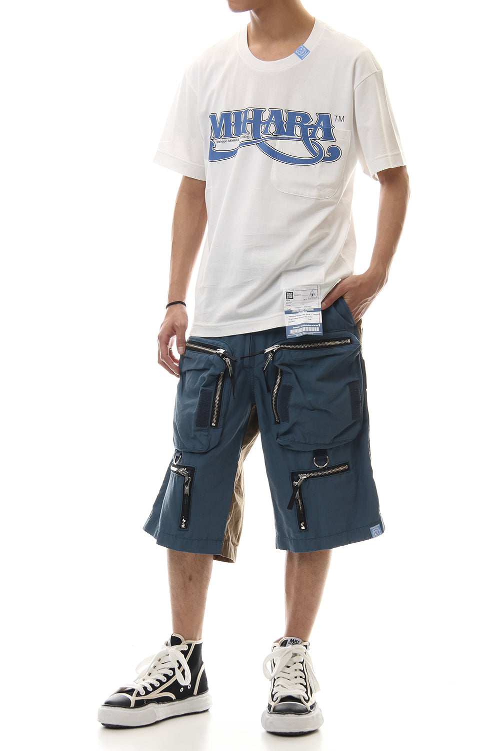 Functional Military Shorts Blue