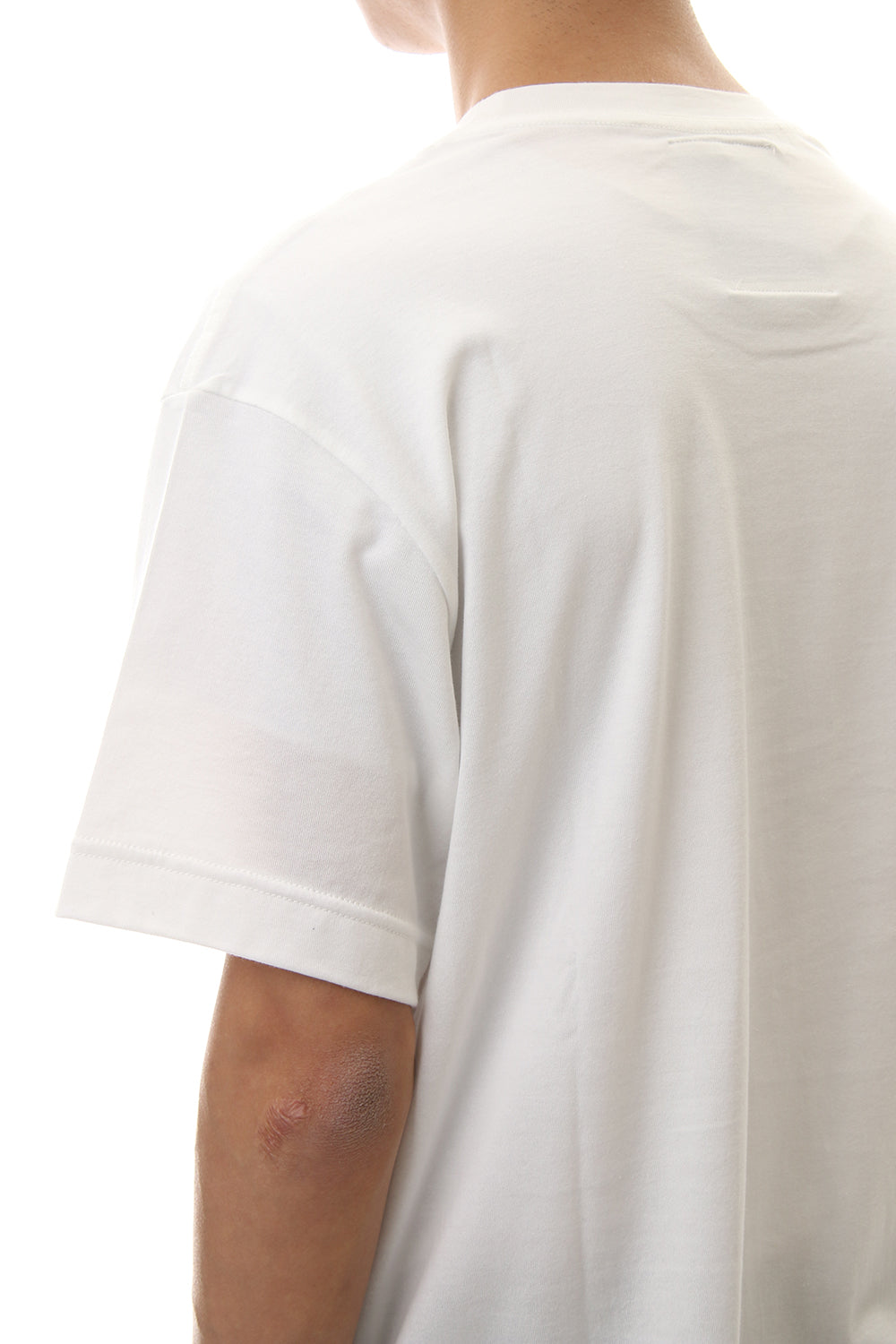 MIHARA Printed T-shirt White